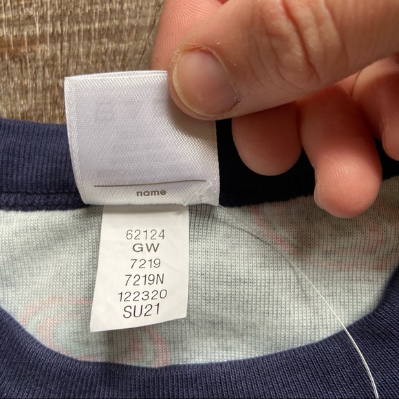 Set of 2 Hanna Andersson Kids Pajama Sleep T Shirts Size 8 and 10 - Picture 11 of 16